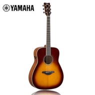 S-6💘Yamaha（YAMAHA）FGTA BSVibrating Guitar Veneer Electricity Box Folk Acoustic Guitar Brown Gradient41 05EJ