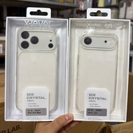 X LEVEL TRANSPARENT CASE FOR IPHONE 17 PRO MAX / 17 PRO / 17 AIR / 17 SHOWS YOUR DEVICE COLOR