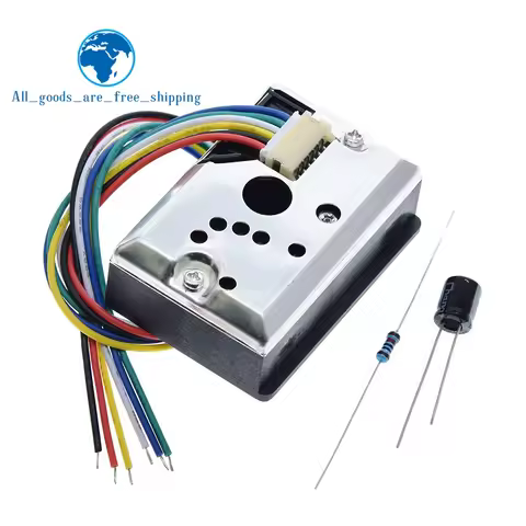 TZT 1/3pcs GP2Y1014AU0F Compact Optical Dust Sensor Compatible GP2Y1010AU0F GP2Y1010AUOF Smoke Parti