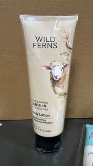 紐西蘭Wild Ferns 純淨溫和羊毛脂玫瑰果身體乳液 150ml (2029/4到期)
