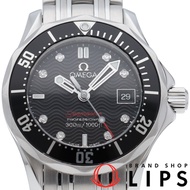 นาฬิกา Omega Seamaster Diver 300M Quartz ขนาด 28 มม. ประดับเพชร 8 เม็ด รุ่น Seamaster Pro Divers 300