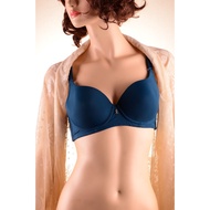 Elena Large Cup Bra Thin Foam 28765 / 24425 - Blue (36C - 42C) - Big Size Wire Bra
