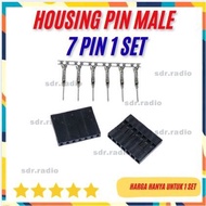 1 set 7pin jumper wire male housing pin connector pitch 2.54mm