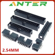 10pcs dip 6/10/20/26/34/40 PIN 2.54MM pitch MALE SOCKET straight idc box headers PCB CONNECTOR DOUBL