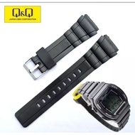 STRAP TALI KARET Q&Q DATABANK SUPERIOR MMW-3 MMW3 MMW3P MMW3P101Y