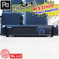 myNPE HX21400 Power Amp เพาเวอร์แอมป์ 2x800 วัตต์ รุ่น HX-21400 HX 21400 มีครอสโอเวอร์ในตัว เบสหนัก