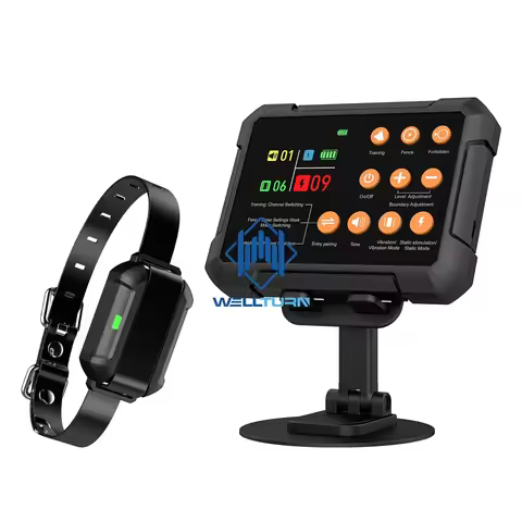 10-120 FT Accuracy Distance Wireless Dog Fence 3-in-1 Invisible Electric Dog Fence & Remote Training