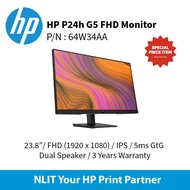 HP P24h G5 FHD Monitor (23.8") 64W34AA