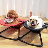 Pet Rocking Chair Dog Cat Rocking Chair Adjustable Pet Bed Foldable Jarre Aero Bull Teddy
