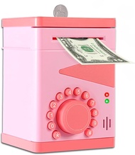 Boy Piggy Bank for Kids Safe for Kid with Cultivating Good Saving Habit Electronic Bank for Real Mon