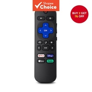 Replacement for Roku-TV-Remote, compatible with Hisense/Onn/Sharp Roku Series Smart TVs  Pengganti u