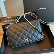 （罕有款）Chanel WOC 珍珠鏈帶