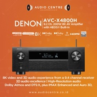 DENON AVC-X4800H AVCX 4800H AV RECEIVER DOLBY ATMOS 9.4CH 4K 8K - ERCHIARA SHOP