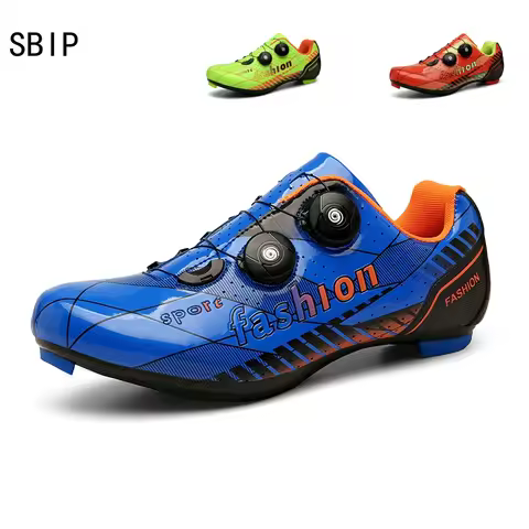 Professional MTB Cycling Shoes Men Self-Locking Racing Shoes Road Cycling Footwear Speed Flat Cyclin