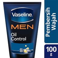 Vaseline Men Oil Control Facial Wash 100gr - Vaseline Men Face Wash Oil Control 100 G - Sabun Cuci M
