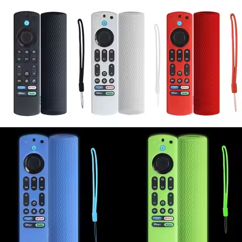 Silicone Sleeve For Amazon TV 2024 Remote Control Dust cover for Fire TV 4K Stick Max Remote Control