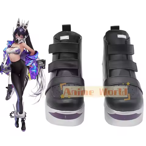 Goddess of Victory: Nikke Sin Cosplay Shoes Halloween Carnival Boots Custom Made