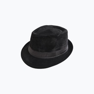 Houseofcuff Fedora Hat BLACK FEDORA HAT CORDUROY