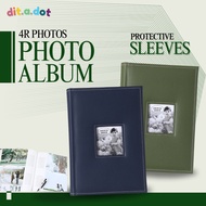 [SG] DitaDot Premium PU Leather Slot in Photo Album 300 4R Photos Photo Book