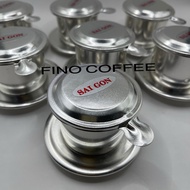 Coffee filter, beautiful thick aluminum coffee filter, brews from 20g - 40g of coffee about 1 to 2 c