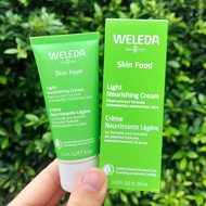 ครีมบำรุงผิว สำหรับผิวแห้งและหยาบกร้าน Skin Food Light Nourishing Cream 30 ml (Weleda®)