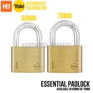 YALE Brass Padlock 60MM YE1/60/132/1 OR 70MM Padlock YE1/70/137/1