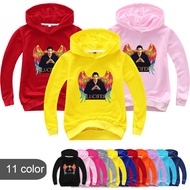 [In Stock] Adult Parent-child Hoodie Lucifer Long-sleeved Cartoon Cotton Blend Comfortable Anime Hoodies Boys Girls Leisure Autumn Kid's Clothes Girl Pullover Top Coat