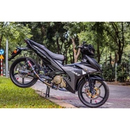 Tem sniρer Ex 150 - rời cho xe đen nhám - form chuẩn