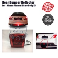 Nissan Almera Rear Bumper Reflector For Nismo Body Kit