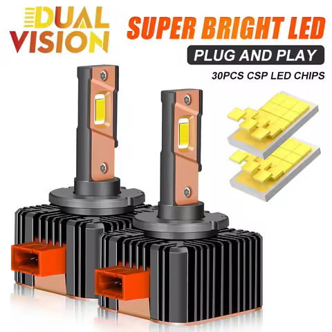 D3S D1S LED Headlights Canbus 1:1 HID D2S D4S D5S D8S D1R D2R D3R D4R Auto Lamp 9000000LM 7000W Plug