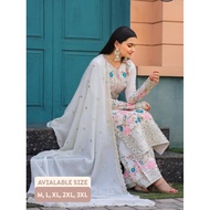 Eid Collection Indian Pakistani Anarkali salwar kameez Readymade Dress Suits by Inaaya Fabrics