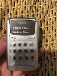 二手 早期 sampo 聲寶  am/ fm 收音機