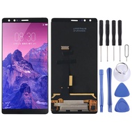 หน้าจอ LCD OEM สําหรับ ZTE Nubia Z17s / NX595J พร้อม Digitizer Full Assembly (สีดํา)