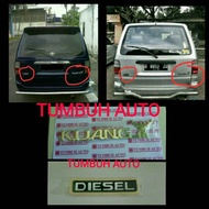 Kijang and Diesel Horn Emblems for all Kijang Kapsul KF80 97 2004 LX LSX LGX SX SSX SGX KRISTA 2 Pie
