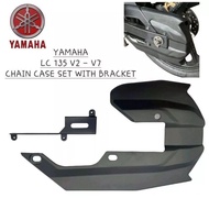 YAMAHA LC135 Y15ZR Y16 ORIGINAL CHAIN CASE COVER RANTAI VIETNAM +BRACKET PNP N PLAY ONLY