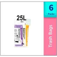 [WholeSale] BMS Garbamon Heavy Duty Degradable Lemongrass / Lavender / Sakura Scented Trash Bags 25L