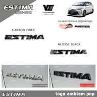 Vemart toyota estima acr50 car logo emblem cover pnp accessories