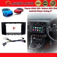 Android Player Casing Toyota GR86 ZN8  Subaru BRZ ZD8 (22-Present)  9 inch