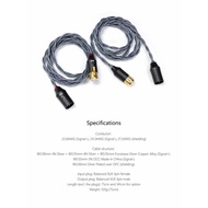 DD HiFi ddHIFI BC30XLR BC 30 XLR BC30 XLR Balanced XLR 3Pin 3 Pin Shielding Signal Cable