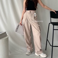 SIVALI Joan Cargo Pants Highwaist Loose Cargo Women's Cargo Pants Baggy Pants