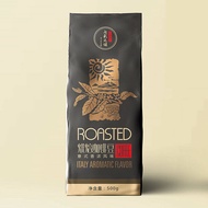 500g Roasted Arabica Coffee Beans Medium Deep Roast For Baking and Brewing