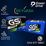 [ Installation Provided ] NX120-7R/L | 105D31R/L | GS Tough MF Car Battery | MFX-195L | MFX-195R