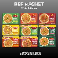 MAGNET REF Noodles Food Souvenir Glossy Waterproof High Quality Affordable Fridge Magnet