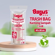 Bagus Trash Bag Roll Trash Bag/ (L 46L) - 60 x 80 cm 24's