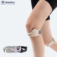 TIMEKEY 1PC Professional Silicone Air Cushion Patellar Strap Anti-Slip Breathable Meniscus Support f