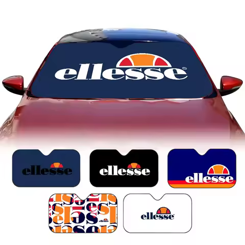 E-Ellesse Car Sun Shade Front Window Sunshade For Most Sedans SUV Blocks Max Uv Rays Keep Your Vehic