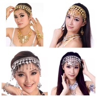 Arabian Indian Belly Dance Headband Coin Jewellery HeadChain Arabian Night Fashion Accessories
