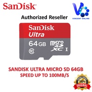 SanDisk Ultra 64GB 120MB/s Ultra HD A1 microSDHC UHS-I Card