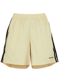 Adidas X Wales Bonner X Wales Bonner Logo-embroidered Shell Shorts - Beige - L (UK14 / L)