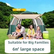4-6 Person Automatic Double Layer Waterproof Tent Tent for Camping Tent for Camping Water Proof